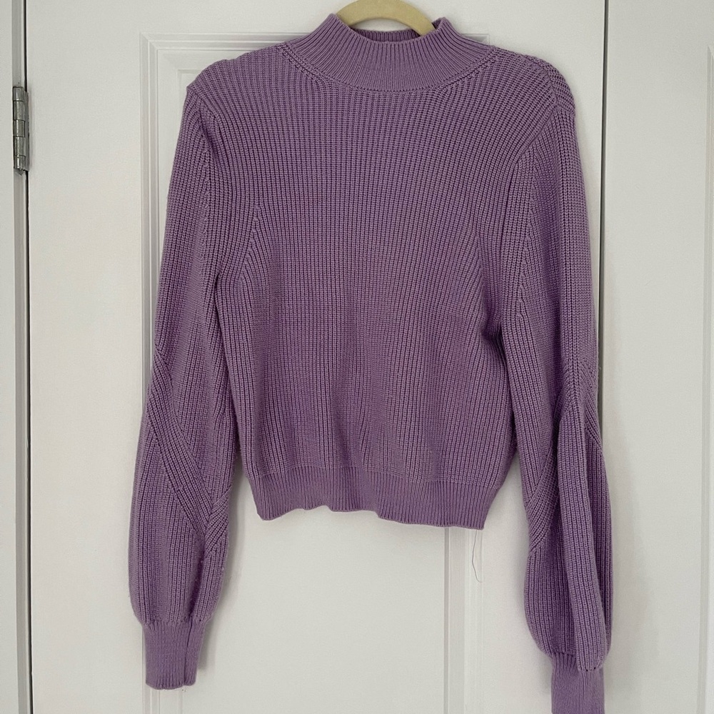 Purple Zara turtle neck
